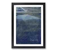 Creation of The World Vol.1 by Mikalojus Konstantinas Framed Print | A2 Black Framed Wall Art | Ready to Hang | Modern Map Picture | Living Room Bedroom Lounge Office