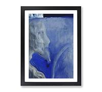 Creation Of The World Vol.3 By Mikalojus Konstantinas Classic Painting Framed Print | A4 Black Framed Wall Art | Ready to Hang | Classic Map Picture | Living Room Bedroom Lounge Office
