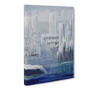 Creation Of The World Vol.6 By Mikalojus Konstantinas Canvas Print | Gallery Wrapped 30mm Frame Wall Art | 24x16 inches | Ready to Hang | Classic Picture | Living Room Bedroom Lounge Office