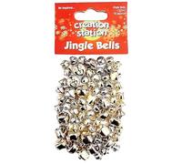 Creation Station 10 x 15 mm New Jingle Bells, Gold and Silver