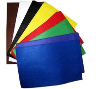 Creation Station 30 x 19 cm Approximately Felt Sheets, Pack of 30, Assorted Colours