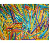 Creation Station Bag of 1000 Coloured Matchsticks Assorted Colours