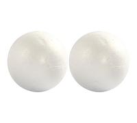 Creativ 10 cm 5-Piece Polystyrene Balls (Pack of 2) - Hanging Ornament - Christmas