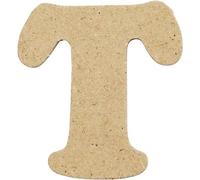 Creativ 10-Piece 4 cm Letter MDF T by Creativ