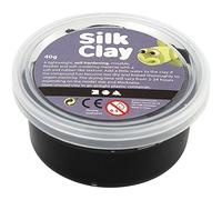 Creativ 100263 40 g Silk Clay, Black