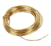 Creativ 100263 Brass Wire, thickness 1,2 mm, 100 mm, brass, 10m, Metal