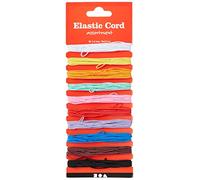 Creativ 100263 Elastic Cord, Assortment Color, Thickness 1.2 mm