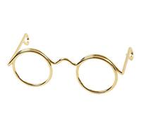 Creativ 100263 Novelty Glasses, W: 35 mm, gold, 10pcs, Metal