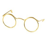 Creativ 100263 Novelty Glasses, W: 50 mm, gold, 10pcs