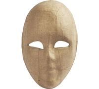 Creativ 16 cm Papier Mache Full Face Mask
