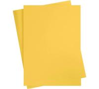 Creativ 21512 Coloured Card, A2 420x600 mm, 180 g, sun yellow, 10sheets