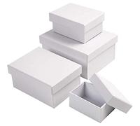 Creativ 264050 Multipurpose Rectangular Gift Boxes, Suitable for Art (US IMPORT)