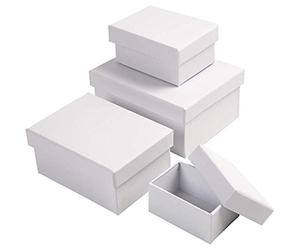 Creativ 264050 Multipurpose Rectangular Gift Boxes, Suitable for Arts and Crafts
