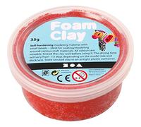 Creativ 35 g Foam Clay, Red