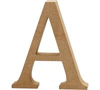 Creativ 56310 Wooden Letter, Brown, One size