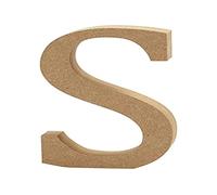Creativ 56328 Wooden Letter, S, One size