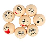 Creativ 57095 Head, D: 30 mm, Wood, 16 asstd