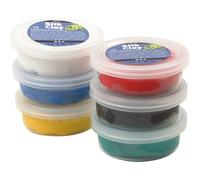 Creativ 6 x 14 g Silk Clay Assorted Colours, Standard