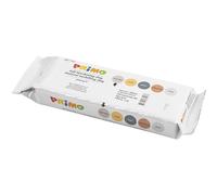 Creativ 789010 Self-Hardening Clay, light grey, 1000g