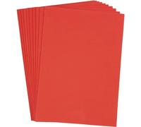 Creativ 79044 EVA Foam Sheets, A4 21x30 cm, Thickness 2 mm, red, 10sheets