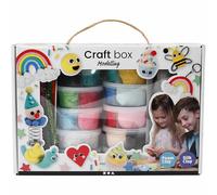 Creativ 98120 Foam Clay® and Silk Clay® Craft Modelling Gift Box Set