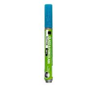 Creativ Company 1-Piece Glass and Porcelain Markers, Turquoise