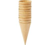 Creativ Company 100263 Cones, Pack of 10 H: 8 cm, D: 4 cm