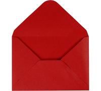 Creativ Company 217013 Briefumschläge rot (C6 (114 x 162 mm), rot, 1 (US IMPORT)