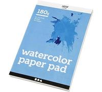 Creativ Company 22108 20-Piece Watercolor Paper Pad, White