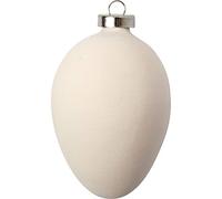 Creativ Company 50515 Specific Christmas Ornament Metal, Terracotta White 12pieza (S) Christmas - Christmas Decorations (Specific Christmas Ornament, Metal, Terracotta, White, 12 pc (S), 60 mm)