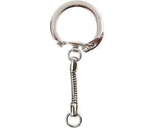 Creativ Company 512821 Key Chain Silver - Case (Key Chain, Silver, M (US IMPORT)