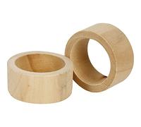 Creativ Company 564880 Napkin Rings, D: 35 mm, W: 20 mm, Pine, 6pcs, Wood