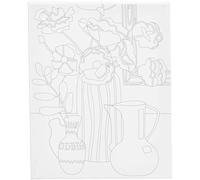 Creativ Company Canvas Flowers 24 x 30 cm - Creative Base