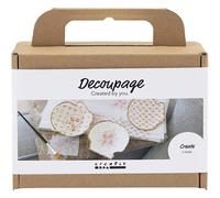 Creativ Company CC Mini Hobby Set Decoupage Mosselschelpen Light Rose