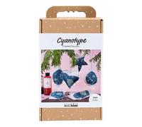 Creativ Company Christmas craft set cyanotype decorations blue (US IMPORT)