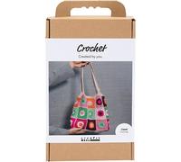 Creativ Company Craft Kit Crochet, Bag, colorful, cream | Size: 1 Pack Creativ Company Multicolor 1 Pack