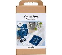 Creativ Company Craft Kit Cyanotype, Textile, blue, 1 pack in White Creativ Company White 1 Pack