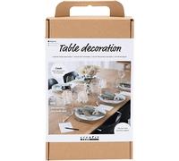 Creativ Company Craft Kit Table Decoration, natural, 1 pack in White Creativ Company White 1 Pack