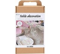 Creativ Company Craft Kit Table Decoration, pastel colours | Size: 1 Pack Creativ Company Multicolor 1 Pack