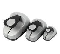 Creativ Company Craft Punch Set, egg, size 25+50+76 mm, 3 pc | Size: 1 Pack Creativ Company Multicolor 1 Pack