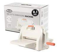 Creativ Company Die Cut & Embossing Machine A4 - 21 × 30 cm Sheet Width with Cutting Plate & Acrylic Sheet - Collapsible Craft Tool for Paper, Foam & Plastic