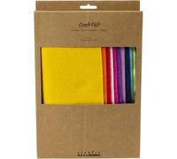 Creativ Company hobby felt A4 multicolor craft felt for children