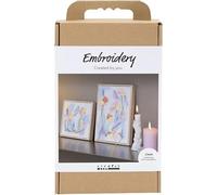 Creativ Company hobby set embroidery painting pastel colors creative
