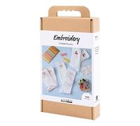 Creativ Company hobby set embroidery socks white - DIY craft set emb (US IMPORT)