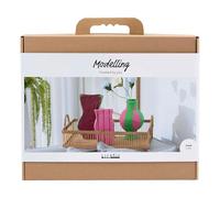 Creativ Company hobby set papier-mâché vases DIY craft set colorful
