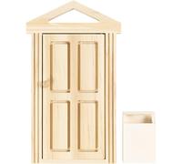 Creativ Company - Mini Deur en Brievenbus van Hout. (US IMPORT) NEW