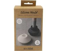 Creativ Company Silicone Candle Holder Moulds Transparent Gloss Pack of 2