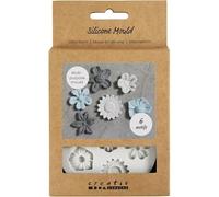 Creativ Company Silicone Flower Shape Craft Mold for Casting and Jewelry