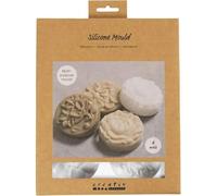 Creativ Company silicone mold circle floral motif craft mold