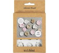 Creativ Company silicone mold daisies for crafts and jewelry